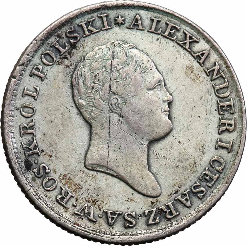 Polska XlX w. / Rosja. Aleksander I. 1 złoty 1825 IB, Warszawa